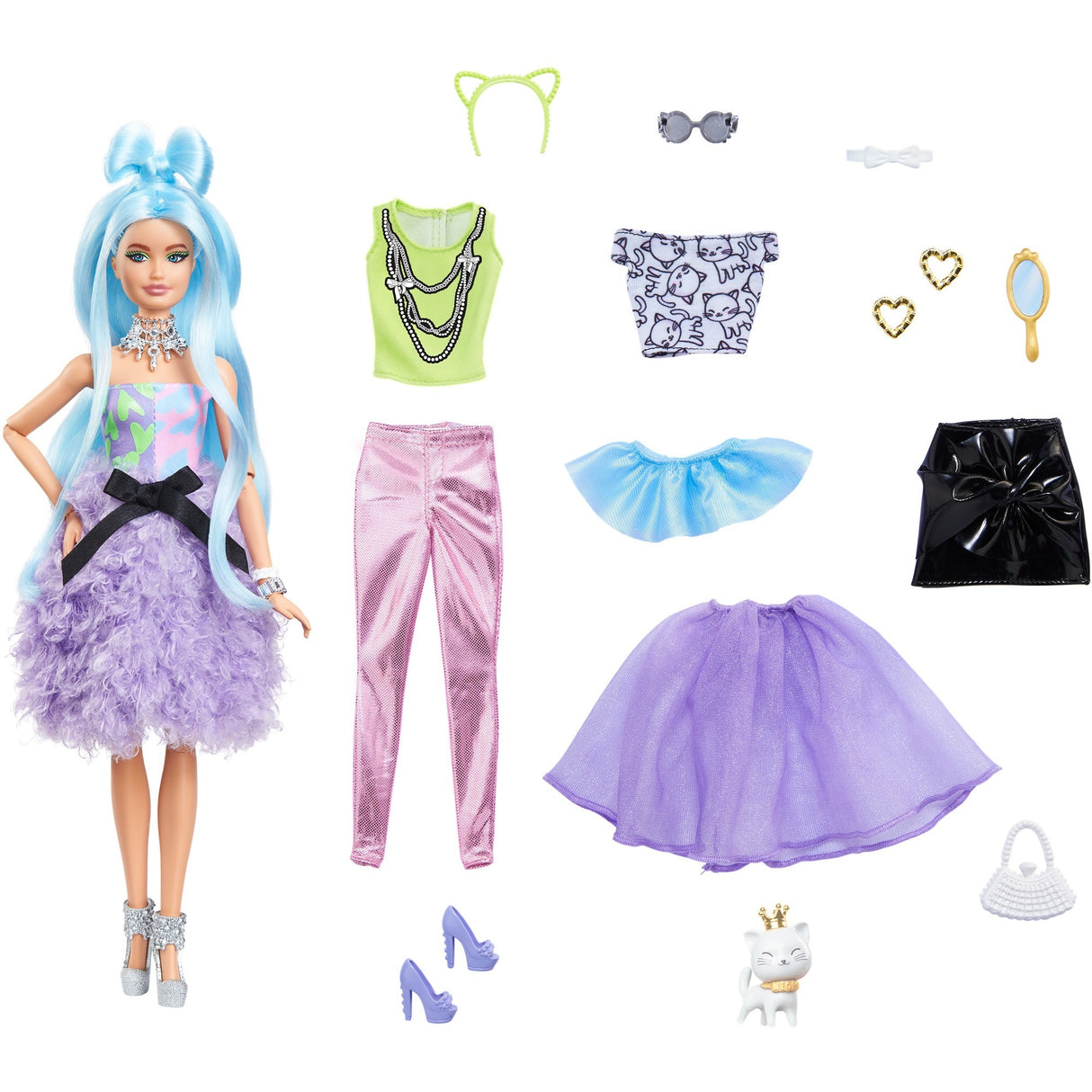 Ensemble d'accessoires de poupées supplémentaires Mattel