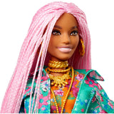 Mattel Extra Doll 10 Veste à imprimé floral avec souris DJ