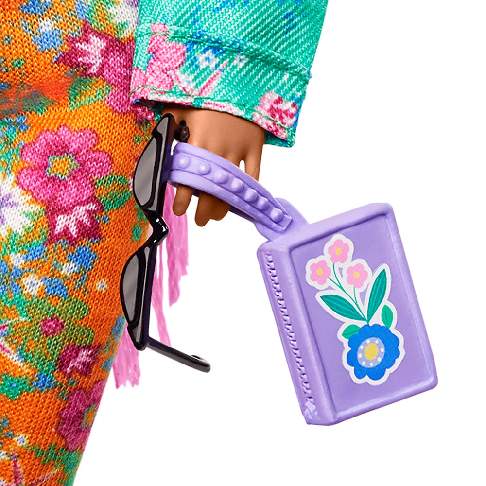 Mattel Extra Doll 10 Veste à imprimé floral avec souris DJ