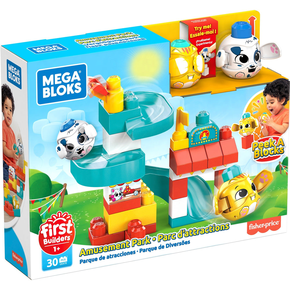 Mattel Peek un parc d'attractions de blocs