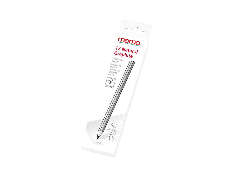 Crayon mémo - fsc - 12 pièces