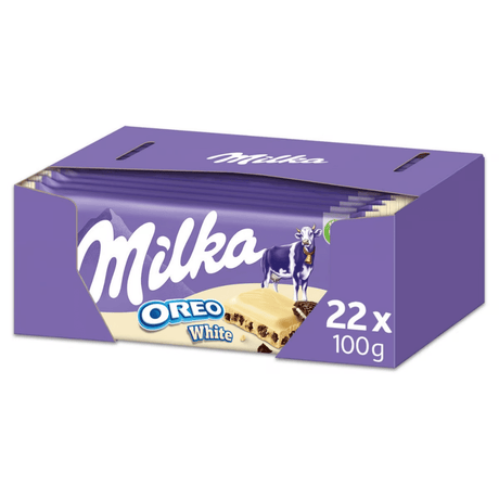 Milka comprimé oreo blanc (22x 100gr)