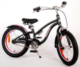 Volare Miracle Cruiser Children's Bicycle - Girls - 16 pouces - Matt Black - Collection Prime