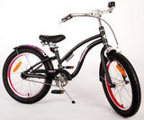 Volare Miracle Cruiser Children's Bicycle - Girls - 18 pouces - Matt Black - Collection Prime