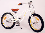 Volare Miracle Cruiser Children's Bicycle - Girls - 18 pouces - White - Collection Prime