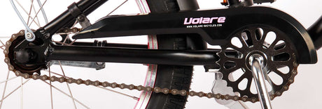 Volare Miracle Cruiser Children's Bicycle - Girls - 18 pouces - Matt Black - Collection Prime