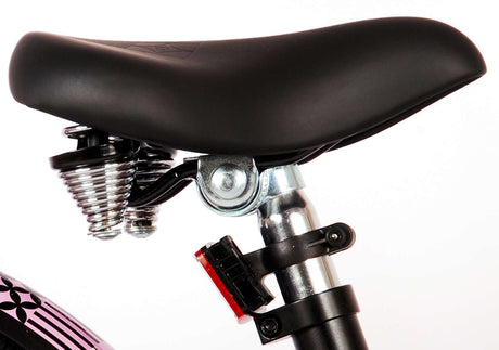 Volare Miracle Cruiser Children's Bicycle - Girls - 18 pouces - Matt Black - Collection Prime