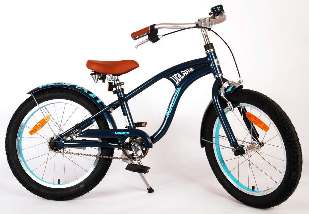 Volare Miracle Cruiser Children's Bike Boys 18 pouces Matt Blue Prime Collection