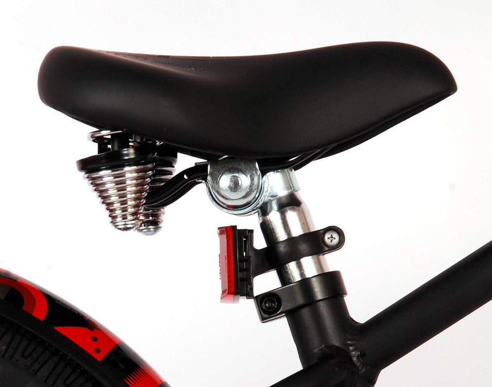 Volare Miracle Cruiser Children's Bicycle - Boys - 18 pouces - Matt Black - Prime Collection