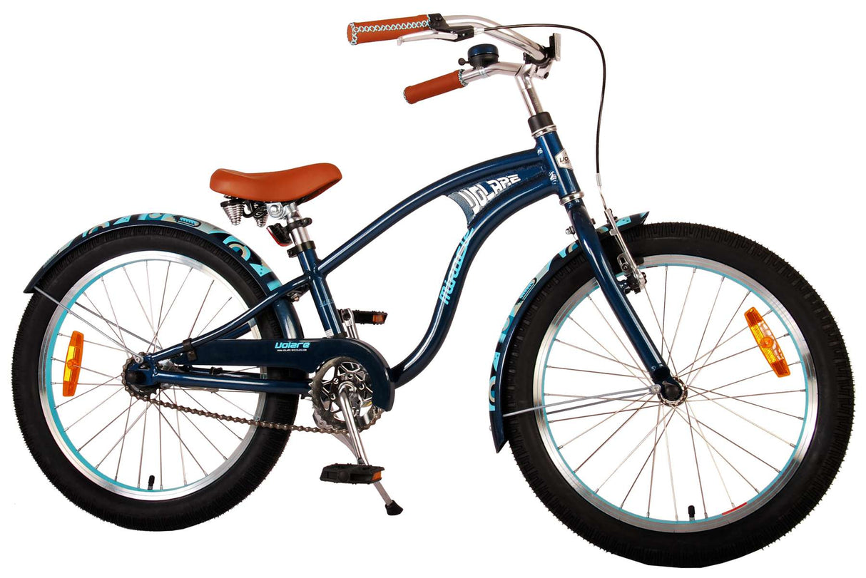 Volare Miracle Cruiser Children's Bike Boys 20 Inch Matt Blue Prime Collection