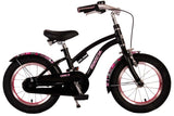 Volare Miracle Children's Bicycle - Girls - 14 pouces - Matt Black - Collection Prime