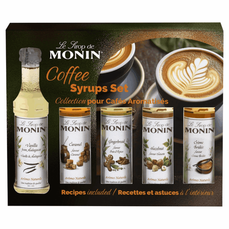 Coffret cadeau sirops de café Monin (5x 5cl) - amazon
