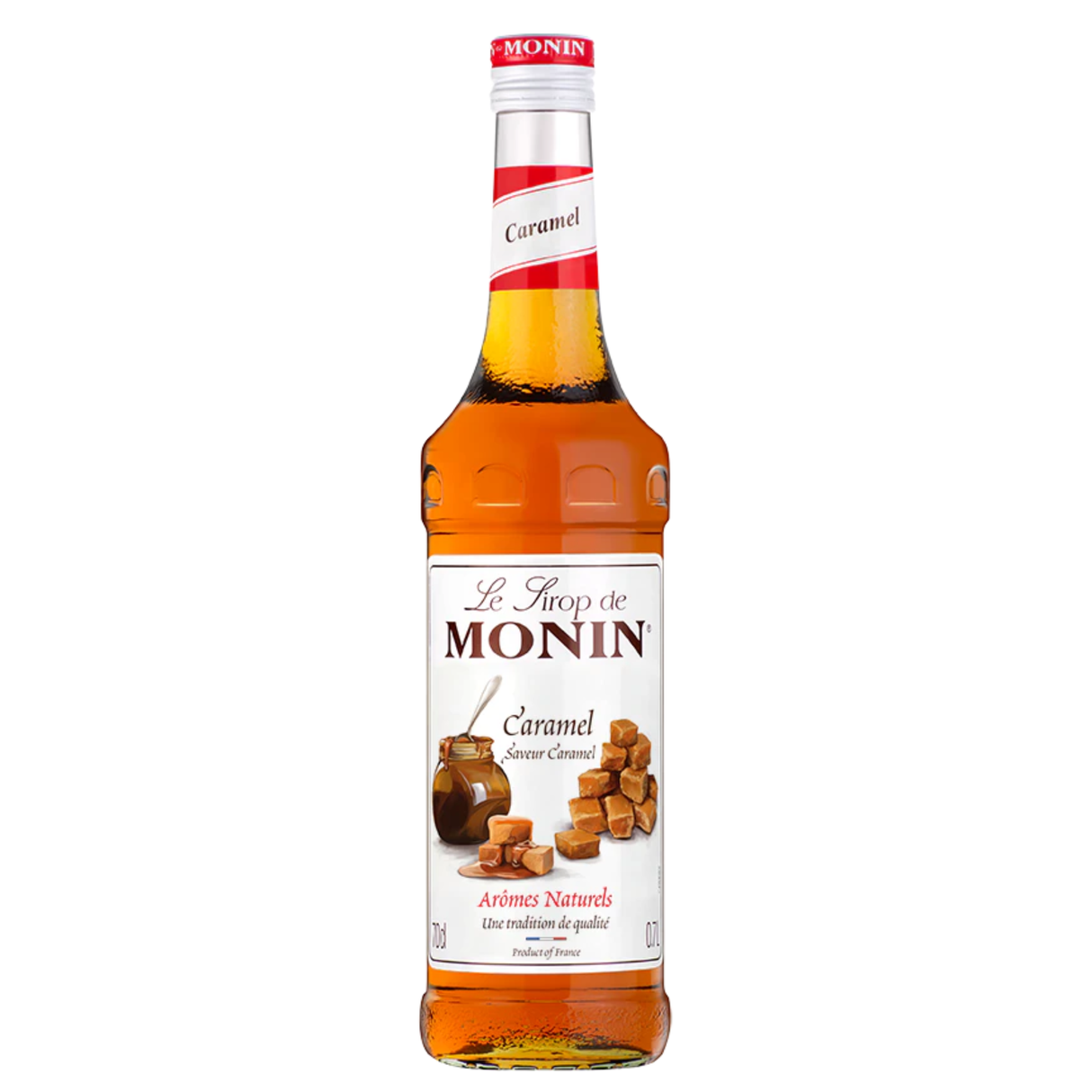 Sirop Monin caramel + fraise fraise