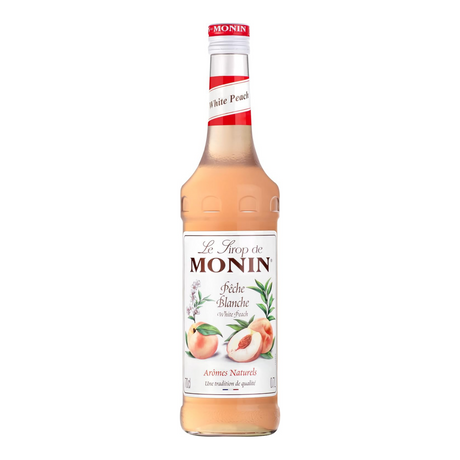 Sirop Monin pêche blanche (70cl)