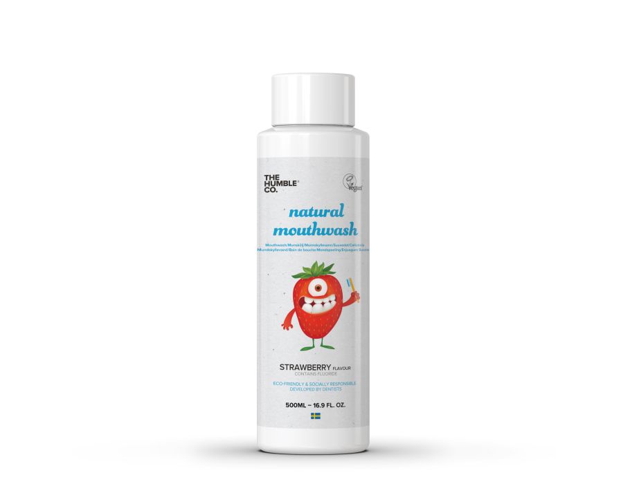La humble co. bain de bouche à la fraise (pour les enfants)