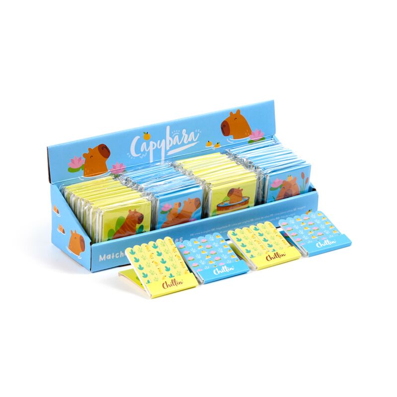 Lime à ongles en forme de boîte d'allumettes Capybara