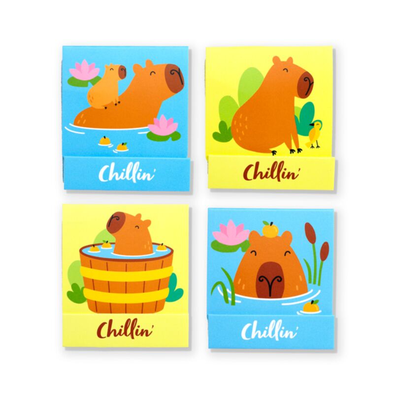 Lime à ongles en forme de boîte d'allumettes Capybara