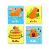 Lime à ongles en forme de boîte d'allumettes Capybara