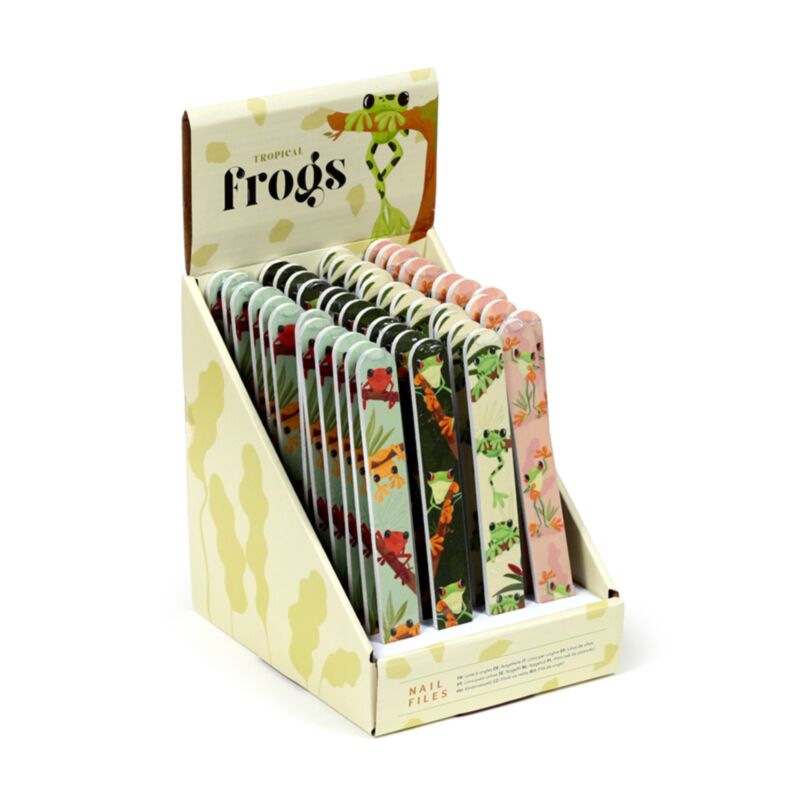 Lime à ongles grenouilles tropicales