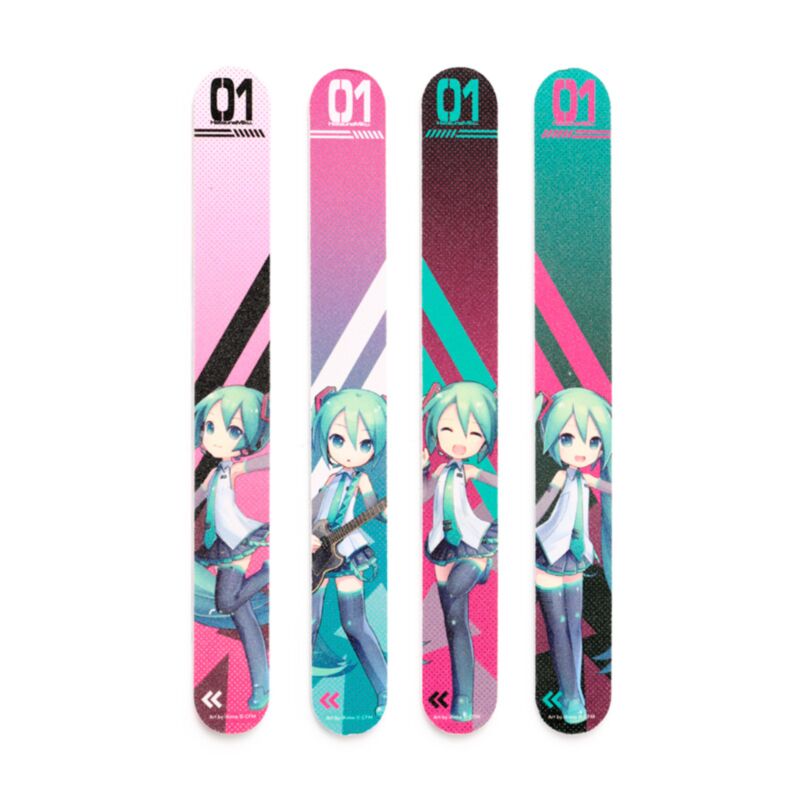 Hatsune Miku lime à ongles longue