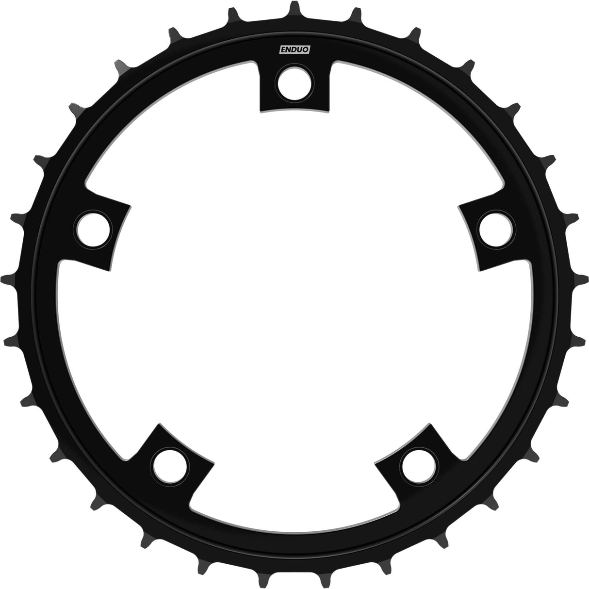 Chaîne Top 54T EndUo Cargo 5-B 130-BCD CL-46,7 mm-noir
