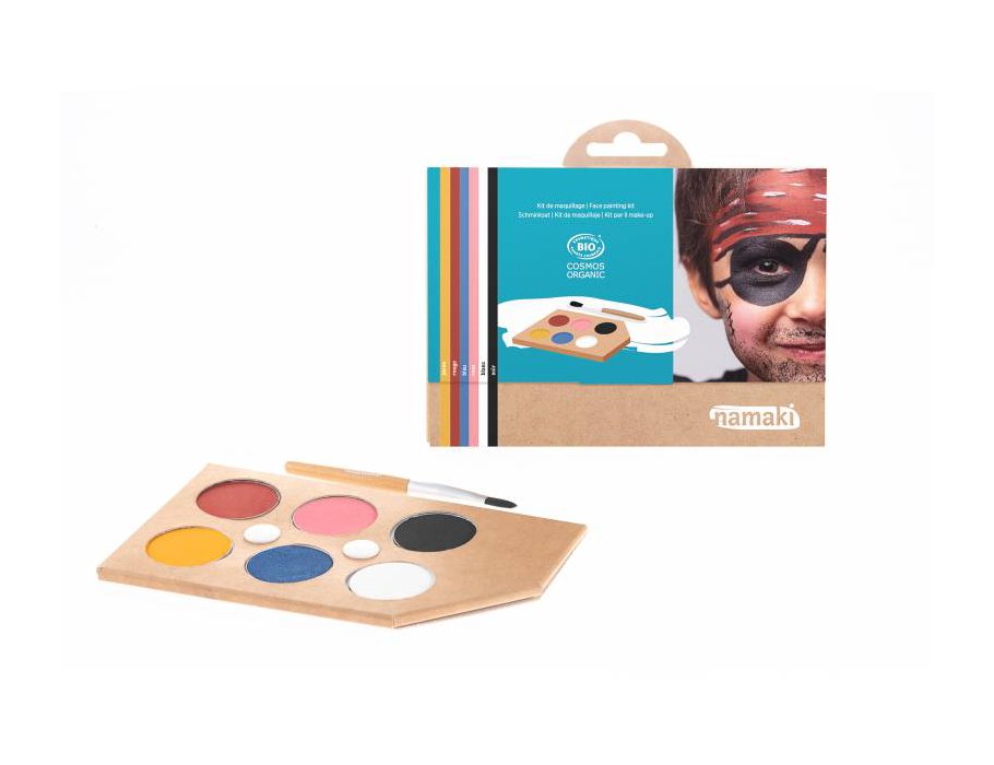 Peinture pour le visage Namaki - arc-en-ciel - 6 couleurs