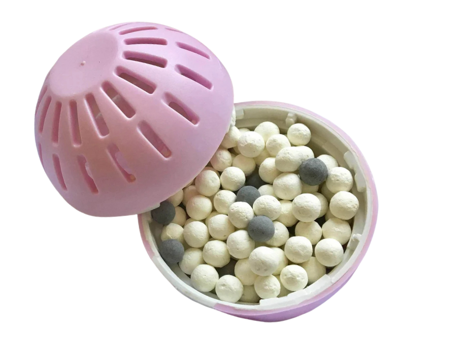Recharge boule de lavage Ecoegg - fleur de printemps - enrichie en enzymes - 50 lavages
