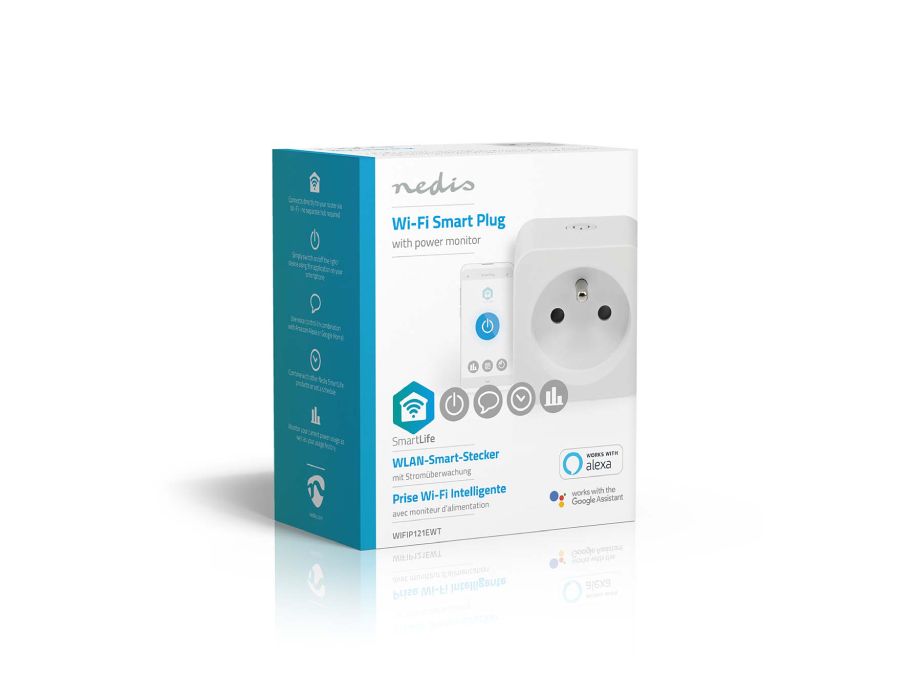 Prise intelligente Nedis - compteur d'énergie - type e-plug