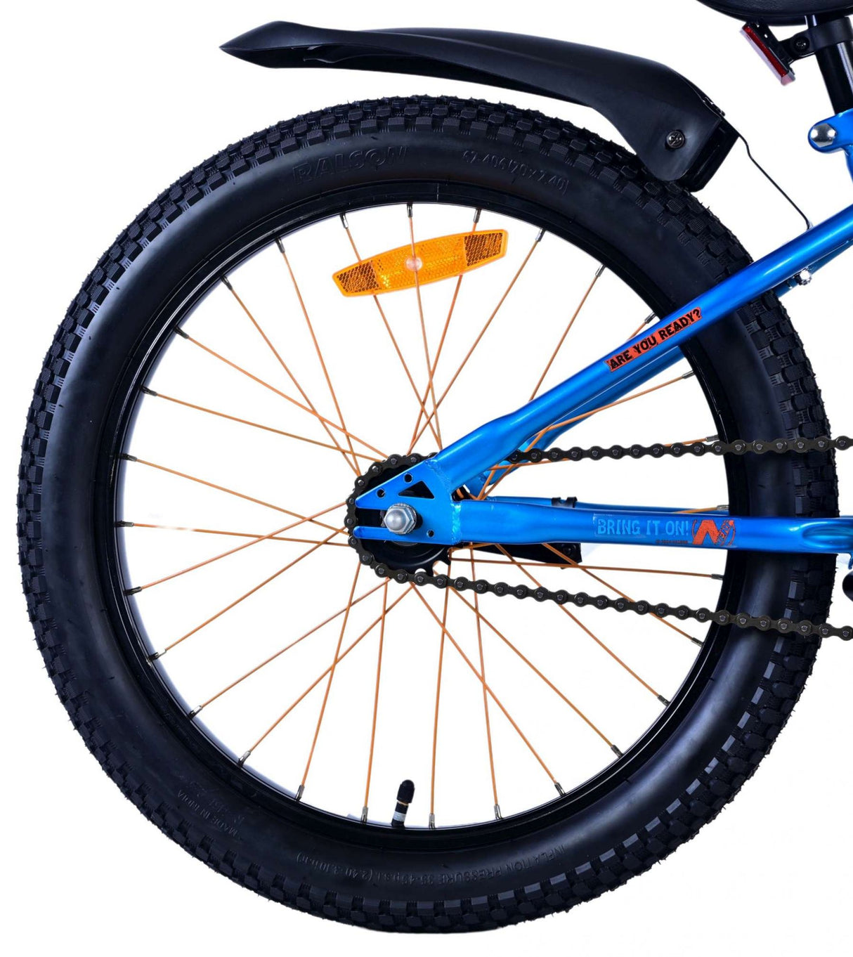 Nerf Children's Bicycle - Boys - 20 pouces - Satin Bleu