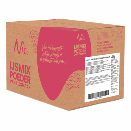 Nic flevo ijsmix poeder 16.4% (1kg)