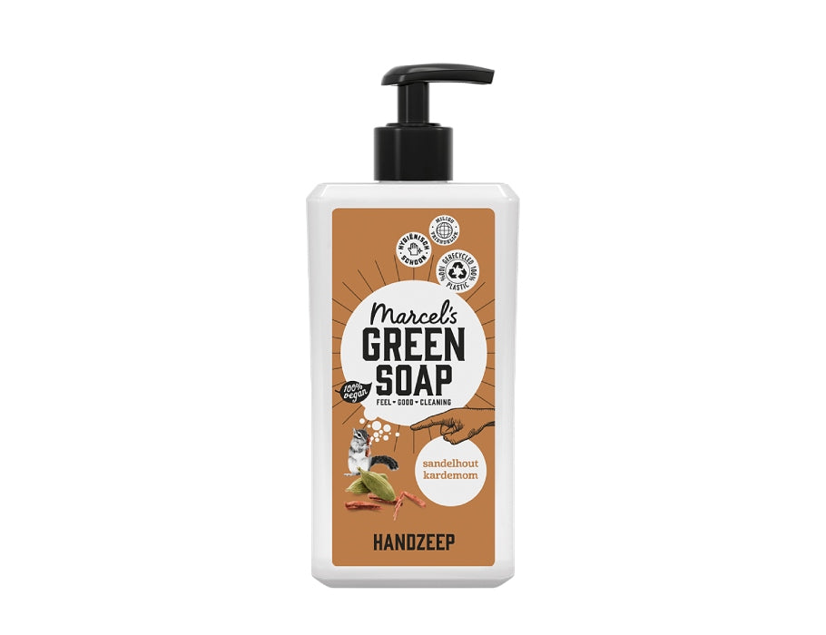 Marcel's Green Soap Hand Soap Sandelhout Kardemom 500 ml