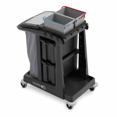 Chariot de travail Numatic eco-matic em2 2x seaux 10l