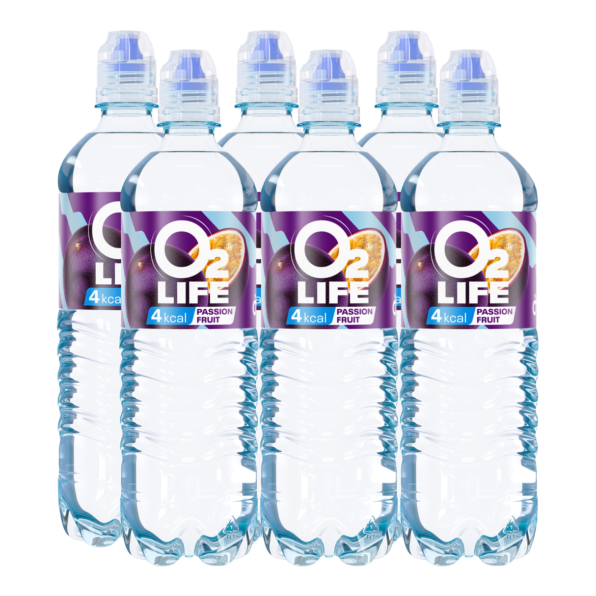 Fruit de la passion bleu O2life (6x 750ml)