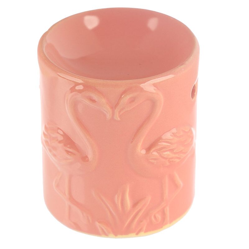 Brûle-parfum en céramique Eden flamant rose