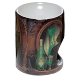 Brûleur parfumé chat absinthe en céramique Lisa Parker