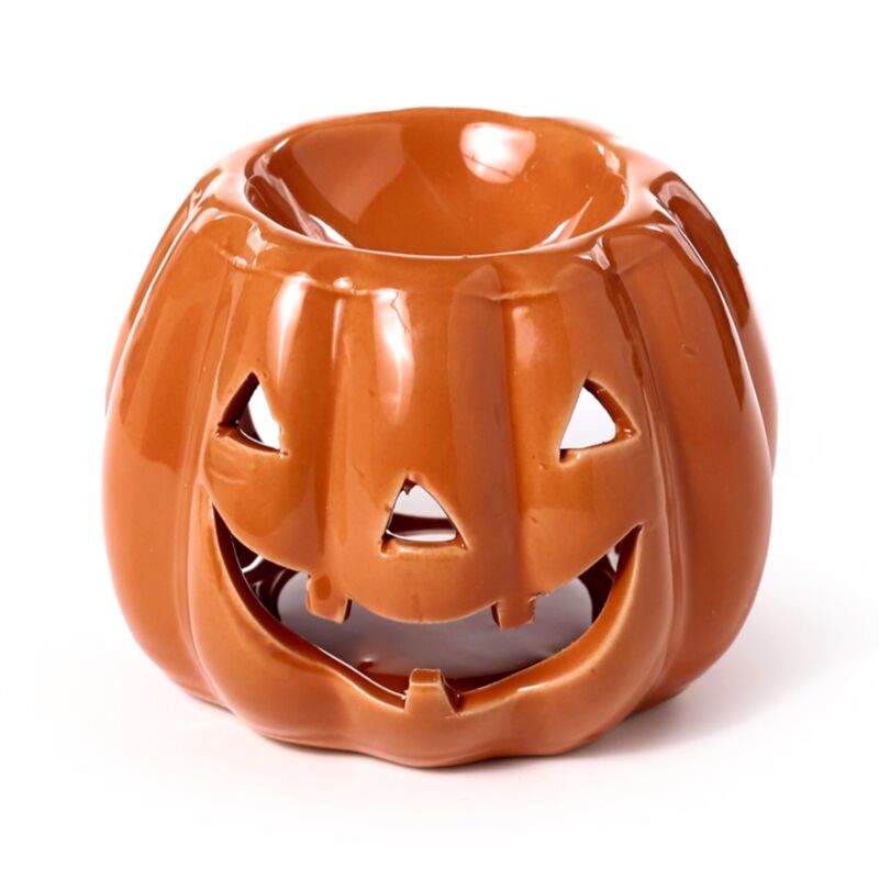 Brûleur parfumé en céramique Pumpkin Jack o Lantern