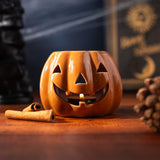 Brûleur parfumé en céramique Pumpkin Jack o Lantern