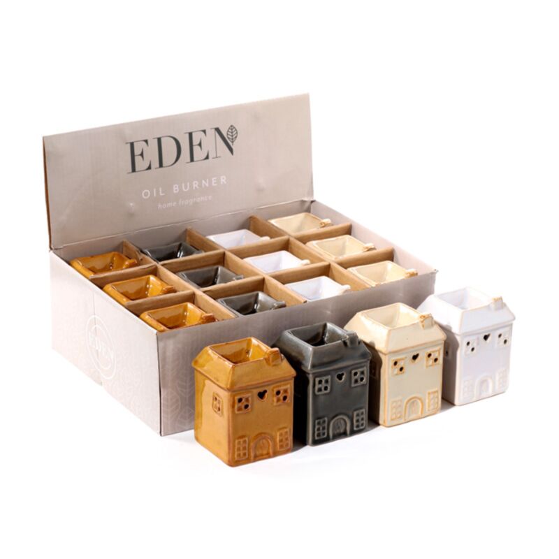 Brûleur de parfum en forme de petite maison Eden