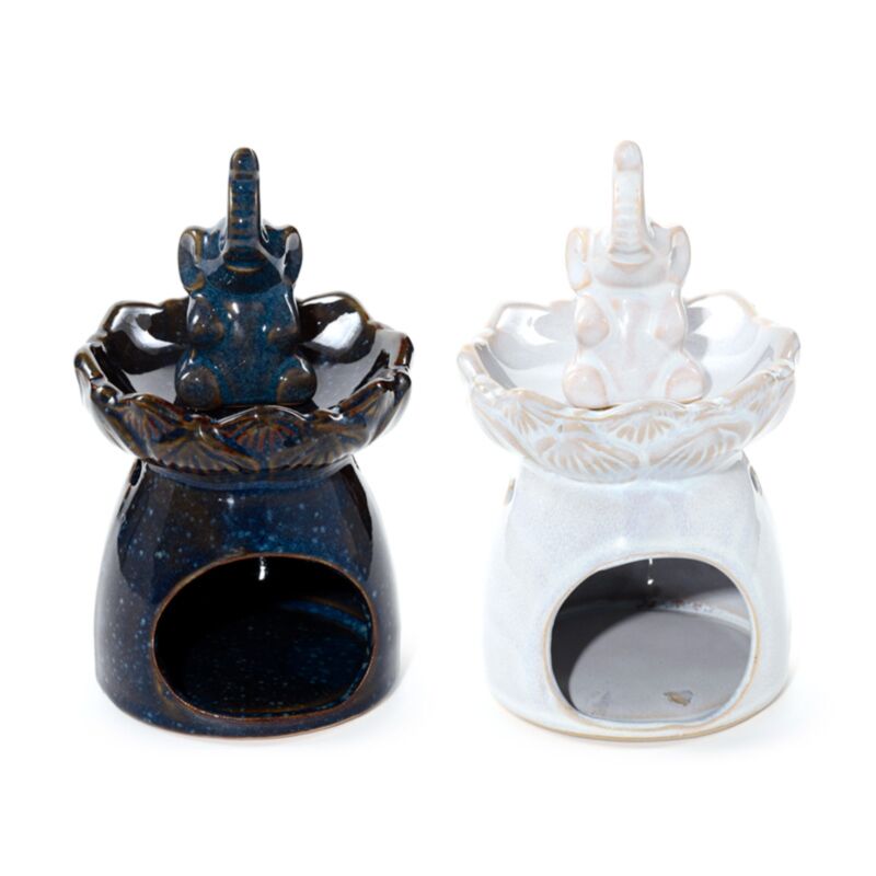 Brûle-parfum bol de fleur de lotus éléphant Eden