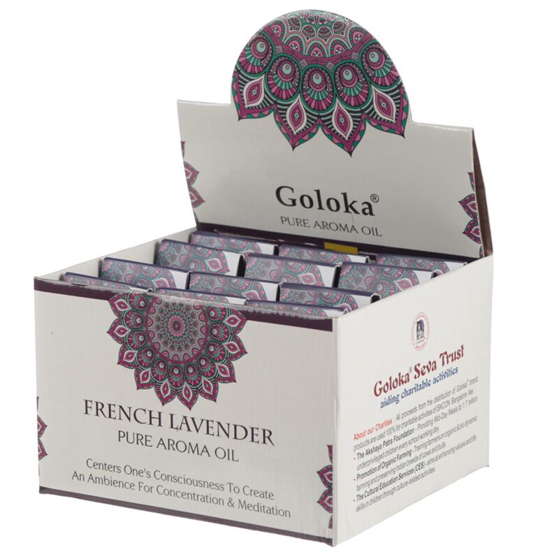 Lavande française 10ml - huile parfumée goloka