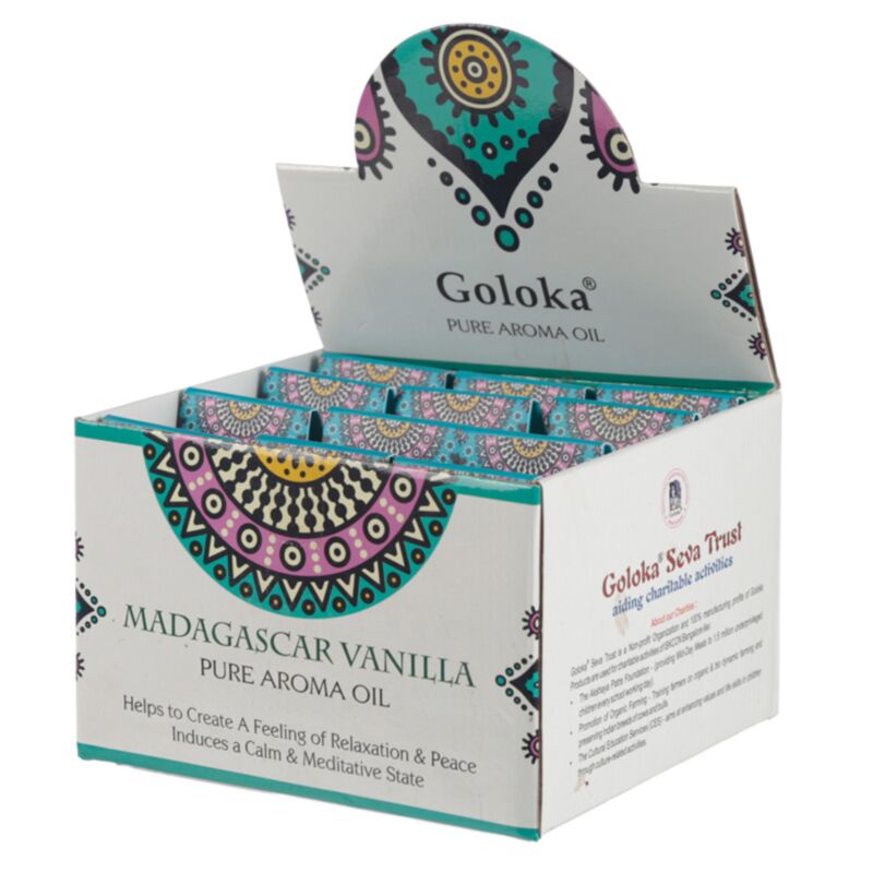 Vanille de Madagascar 10ml - huile parfumée goloka