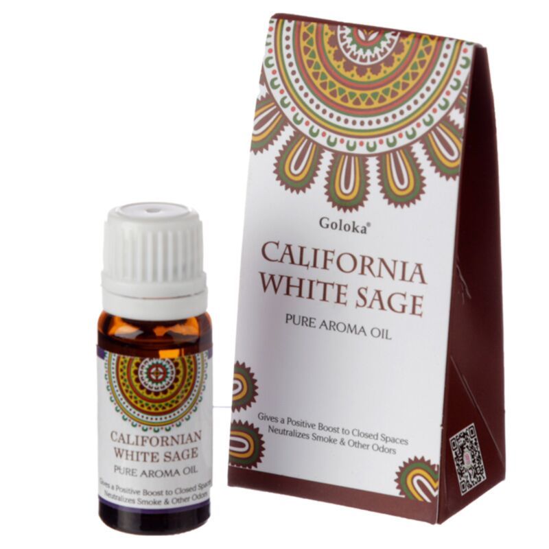 Sauge blanche de Californie 10ml - huile parfumée goloka
