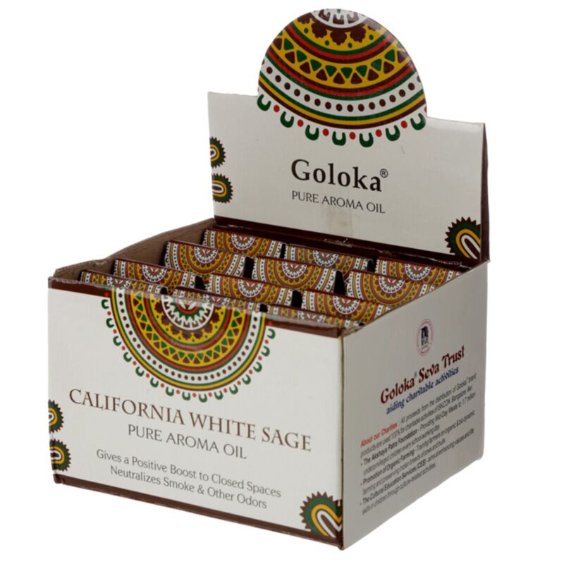 Sauge blanche de Californie 10ml - huile parfumée goloka