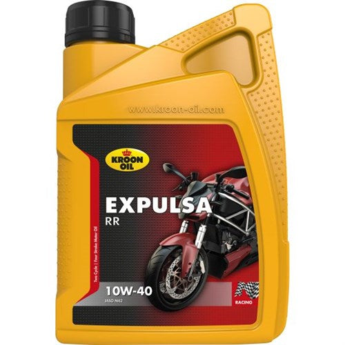 Expulsion de l'huile de couronne RR 10W40 Synthé 100%.
