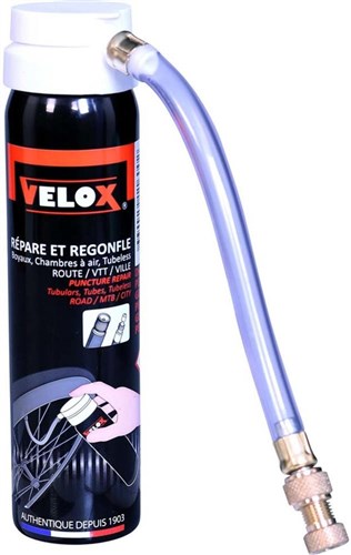 Spray Velox může -opravit tyerepair Bicycle 125ml