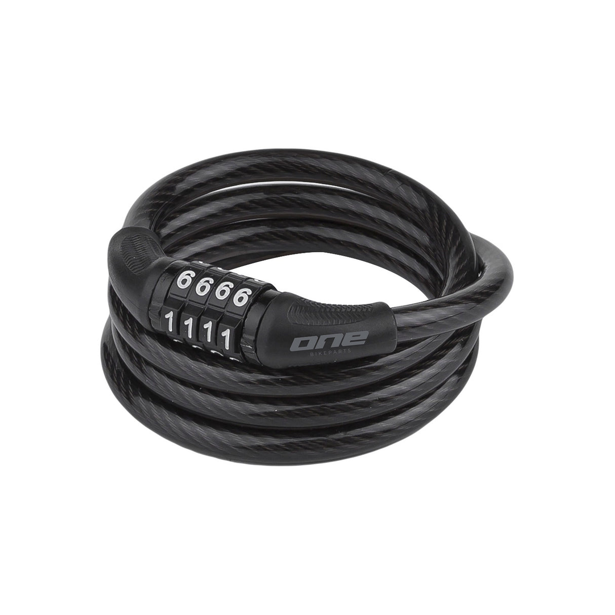 Un câble figure 8100 8 mm 100 cm gris noir