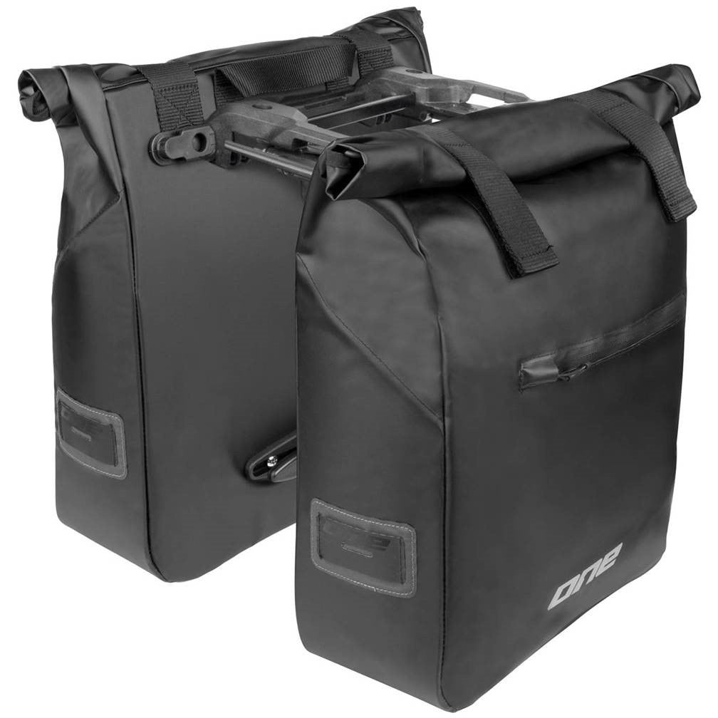 Un seul sac arrière 2 pièces noir rc.bags 30 avs