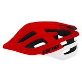 Un seul Helm Mtb Race M L (57-61) Rouge blanc
