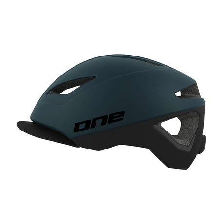 Un casque croisé M L (57-61) Bleu à l'essence