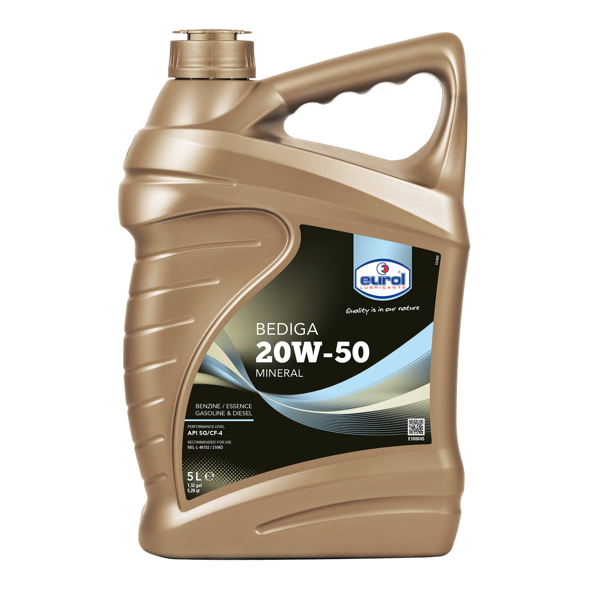 Eurol Carter Oil 20w50 SG CD 5-litrový API: SG CF4 BEDIGA